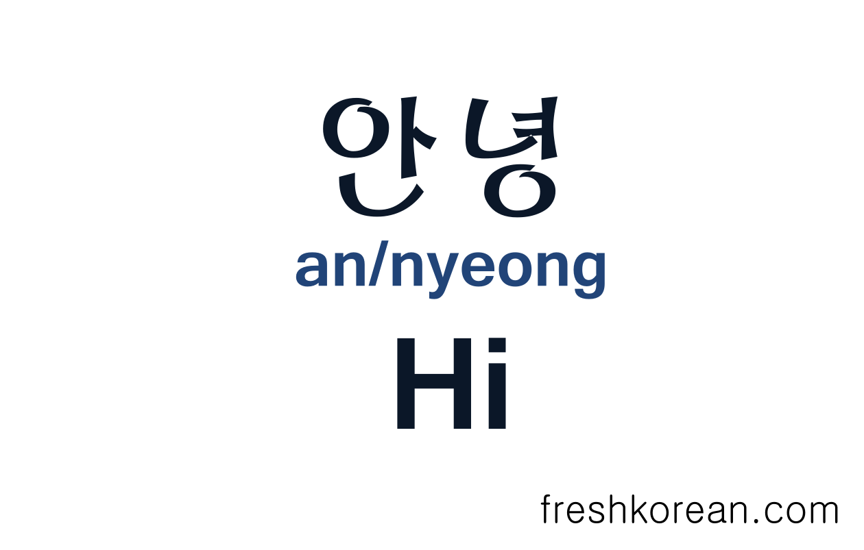 Fresh Korean Useful Phrases 6 – 6 (Hangul, English, Romanized